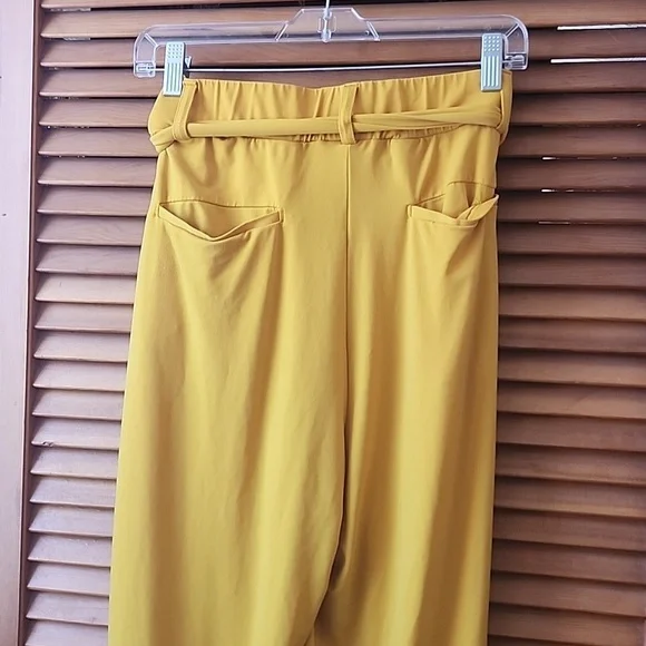 Yellow Belted Joggers - Picture 5 of 5